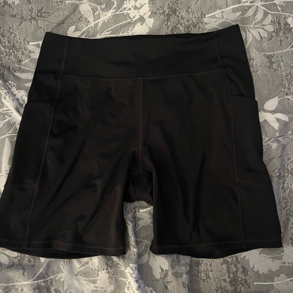Women's Black Bike Shorts